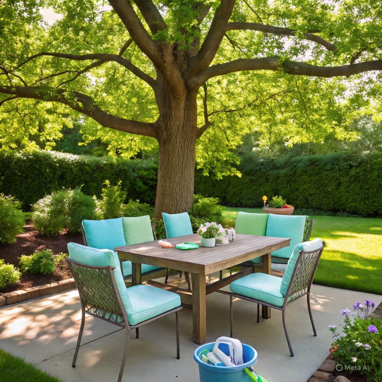 How to Clean Patio Furniture