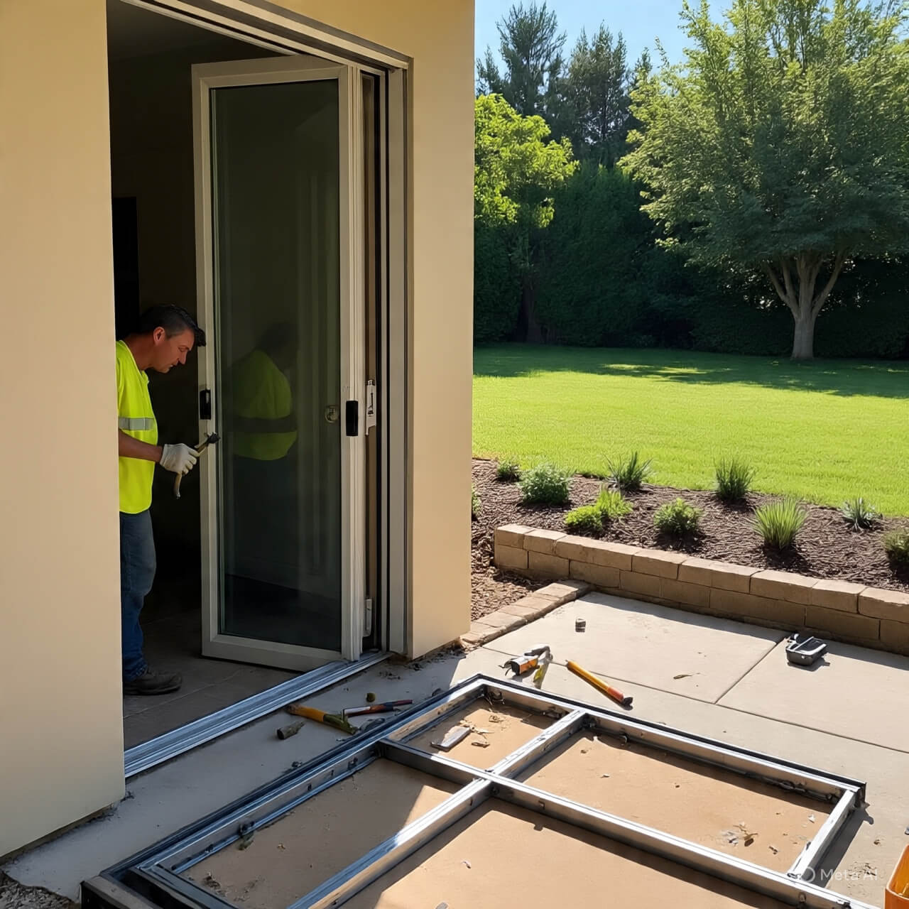 How to Remove Sliding Glass Door